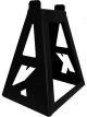 Kevko Oil Pans & Jack Stand 15in Tall 1500 lb Capacity Stackable Black
