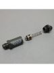 Kinsler Fuel Bypass Valve High-Flow 6 AN Inlet 6 AN Outlet Aluminum Gray