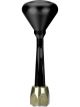 Lokar ES Shifter Fits GM 6L80 6in Lever Mushroom Knob