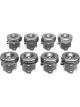 Mahle Piston Set w/Rings Fits Ford 6.0L Diesel 8 Pack