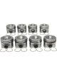Mahle Piston Set w/Rings Fits Ford PowerStroke 6.4L Diesel 8 Pack