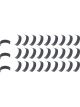 Mahle Upper Connecting Rod Bearings V-Series 30 Pack