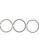Mahle Piston Ring Set Chrome 1-Cylinder Fits Dodge Cummins 5.9L