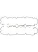 Mahle Valve Cover Gasket 0.29 in Thick Rubber GM LS-Series Pair