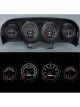 New Vintage USA Gauge Kit Fits Mustang 69-70 M-153 4-3/8in