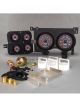 New Vintage USA Gauge Kit Fits GM Truck 73-87 F/S CFR Red