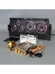 New Vintage USA Gauge Kit Fits Ford Truck 92-96 F/S CFR Red