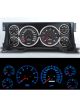 New Vintage USA Gauge Kit Fits GM Truck 95-98 Performance II Black