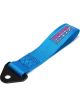 NRG Tow Strap Prisma Loop 6600 lb Capacity Bolt-On Nylon New Blue