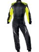OMP Racing Driving Suit Tecnica Black Yellow Size 58