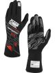 OMP Racing Driving Gloves Sport SFI 3.3/5 Black Red Small