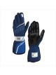OMP Racing Driving Gloves Tecnica Navy Royal Blue Small