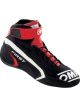 OMP Racing Driving Shoe Mid-Top Red Black Euro Size 41