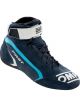 OMP Racing Driving Shoe Mid-Top Blue Cyan Euro Size 41
