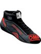OMP Racing Driving Shoe Sport Black Red Euro 40 Pair