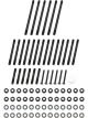 Optitorque Cylinder Head Stud Kit Patriot Black Fits Dodge Cummins Kit