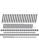 Optitorque Cylinder Head Stud Kit Patriot Black Fits GM LS Kit