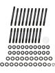 Optitorque Main Stud Kit Patriot 4-Bolt Mains Fits GM LS Dart Block Kit