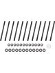 Optitorque Cylinder Head Stud Kit Patriot Steel Fits Subaru FA20