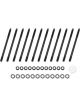 Optitorque Cylinder Head Stud Kit Patriot Steel Fits Subaru EJ257