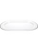 OTR Air Cleaner Base 21.62 x 12.62 x 1.1 in Tall Oval Plastic Clear