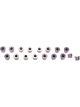 Pac Racing 5/16 Valve Locks 8 Degree Titanium