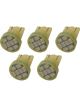 Pacer Performance T10 LED Amber Bulbs 5 Pack