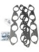 Patriot Exhaust Header Flange 0.375in Thick 2.5in Round Port BBC Pair