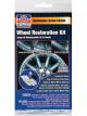 Permatex Wheel Restoration Kit Metal Prep / Paint / Filler Silver Kit