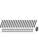 PRW Cylinder Head Stud Kit 12 Point Head Black Fits Ford Cleveland Kit