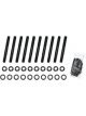 PRW Main Stud Kit 12 Point Nuts 2-Bolt Mains Chromoly Black BBC Kit