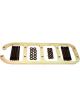 PRW Main Cap Girdle 0.375in Thick Steel Cadmium Plated SBC Kit