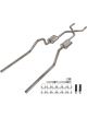 Pypes Performance Fits 65-70 Chevy B X-Pip Crossmember Back Exhaust