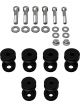 QA1 Body Mount Kit Mounts / Aluminum Black GM F-Body 1967-69 Kit