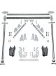 QA1 Rear 4-Link Triangulated No Shocks