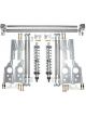 QA1 4-Link Kit Single Adj Shock 110lb Springs