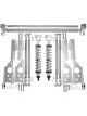 QA1 4-Link Kit Dbl Adj Shock 150lb Springs