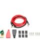 Quickcar Racing Battery Cable Kit 4 Ga. 6ft Red & 3ft Black