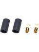 Quickcar Racing Ring Terminal #8 8 Ga w/Heat Shrink Pair
