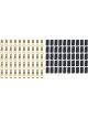 Quickcar Racing Ring Terminal #10 10-12 Ga w/Heat Shrink 50pk