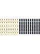 Quickcar Racing Ring Terminal 3/8in 8-10 Ga w/Heat Shrink 50pk