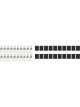 Quickcar Racing Ring Terminal 1/2in 2 Ga w/Heat Shrink 20pk
