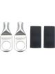 Quickcar Racing Ring Terminals 3/8in 6 Ga w/Heat Shrink