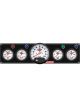 Quickcar Racing 4-1 Gauge Panel OP/WT/FP15/WP Black