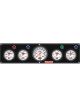 Quickcar Racing 4-1 Gauge Panel OP/WT/FP15/WP Black