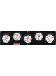 Quickcar Racing Extreme 5 Panel w/Tach OP/WT/OT/FP15/VT Black