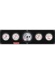 Quickcar Racing Extreme 4-1 Panel w/Tach OP/WT/OT/VT Black