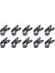 Quickcar Racing Line Clamp Adel 1/4 in ID Nylon Black Set of 10