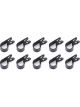 Quickcar Racing Line Clamp Adel 3/8 in ID Nylon Black Set of 10