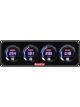Quickcar Racing Digital 4 Gauge Panel OP/WT/OT/WP